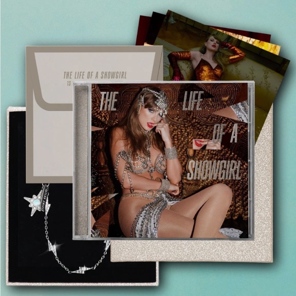 Taylor Swift The Life of a Showgirl (It's Beautiful Deluxe CD) (New in Box)